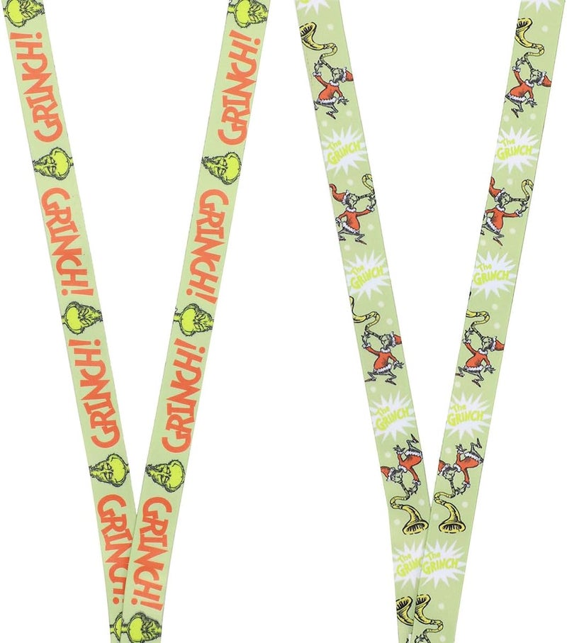Bio World Grinch Lanyard With Rubber Character Charm - Image 3
